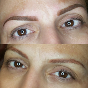 Correction couleur sourcils