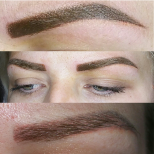 Correction couleur sourcils